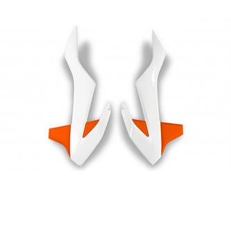 convogliatori radiatore ktm 85 sx 18 19 bianchi e arancioni