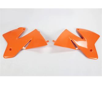convogliatori radiatore ktm 125 sx 98 00 arancioni
