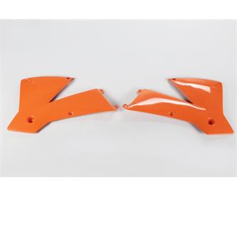 convogliatori radiatore ktm 200 exc 03 04 arancioni