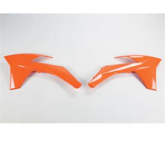 convogliatori radiatore ktm 250 sx 11 12 arancioni