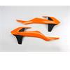Convogliatori radiatore KTM 250 SX-F (2016-2018) Arancione e Nero in Plastiche