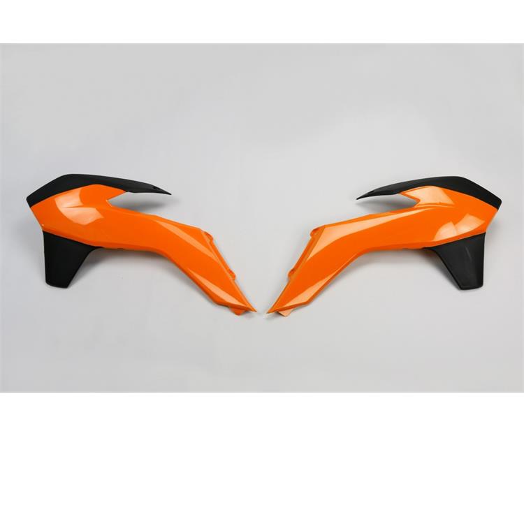 Convogliatori radiatore KTM 450 EXC-F (2014-2016) Arancione e Nero