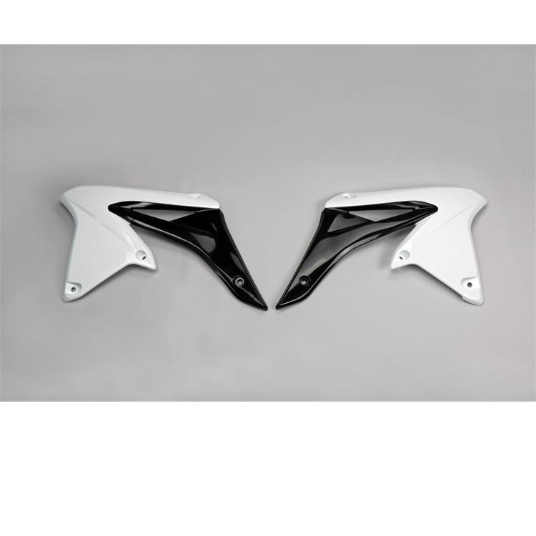Convogliatori radiatore Suzuki RMZ 250 (2010-2018) Bianco e Nero