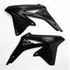 Convogliatori radiatore Suzuki RMZ 450 (2008-2017) Nero in Plastiche
