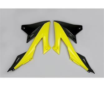 convogliatori radiatore suzuki rmz 450 18 19 gialli e neri