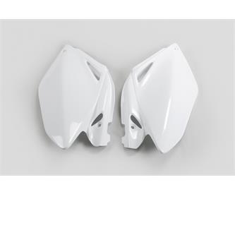 fianchetti portanumero honda crf 250 r 06 09 bianchi