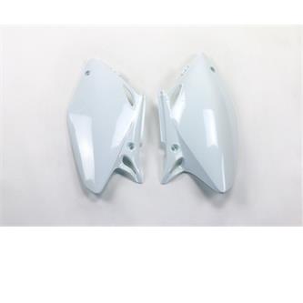 fianchetti portanumero honda crf 450 r 02 04 bianchi