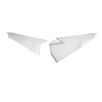 fianchetti portanumero husqvarna 125 tc 19 superiori bianchi