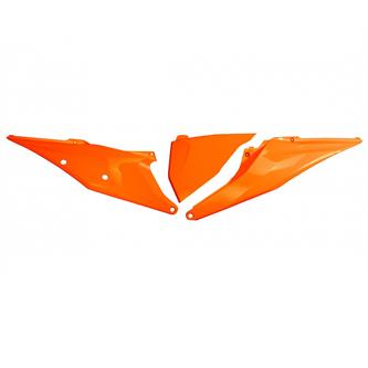 fianchetti portanumero ktm 450 sx f 19 arancioni