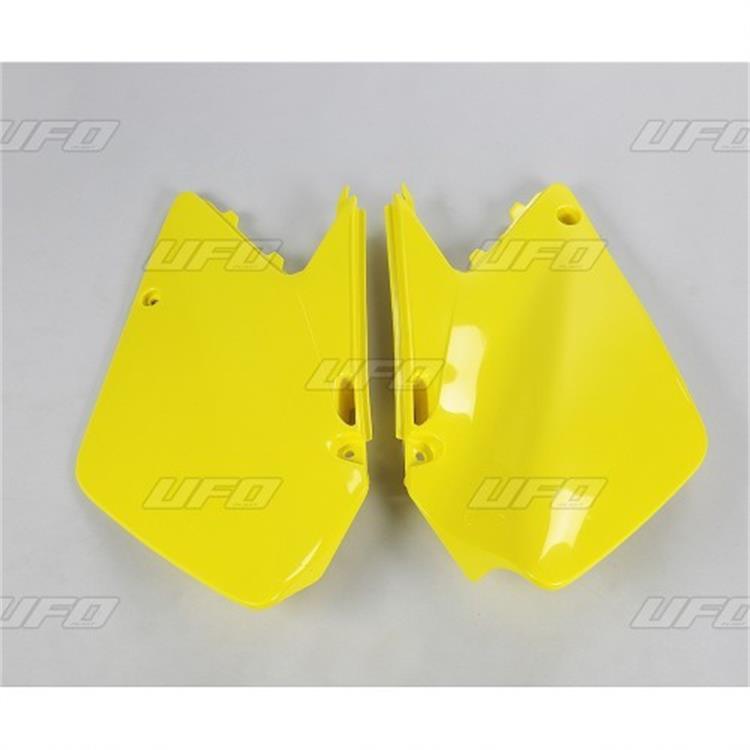 Fianchetti portanumero Suzuki RM 125 (2001-2002) Giallo*