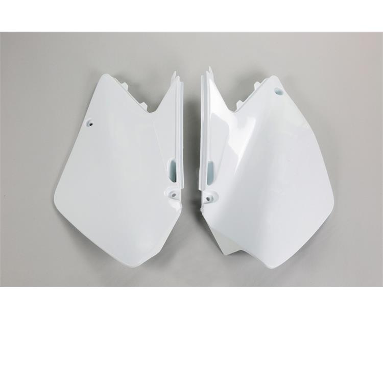 Fianchetti portanumero Suzuki RM 250 (2006-2012) Bianco*