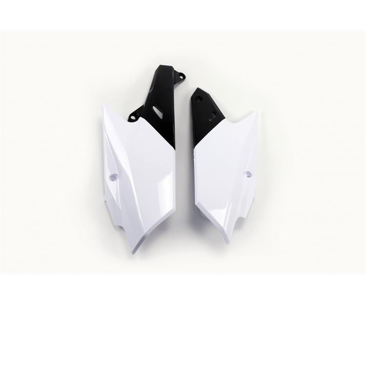 Fianchetti portanumero Yamaha WR 250 F (2015-2019) Bianco e Nero*