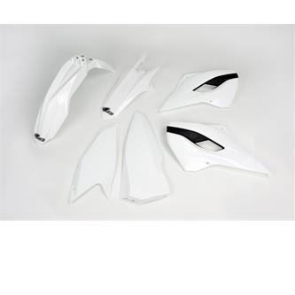 kit plastiche husqvarna 125 te 15 16 colore bianco