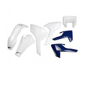 kit plastiche husqvarna 250 te 17 18 colore oem