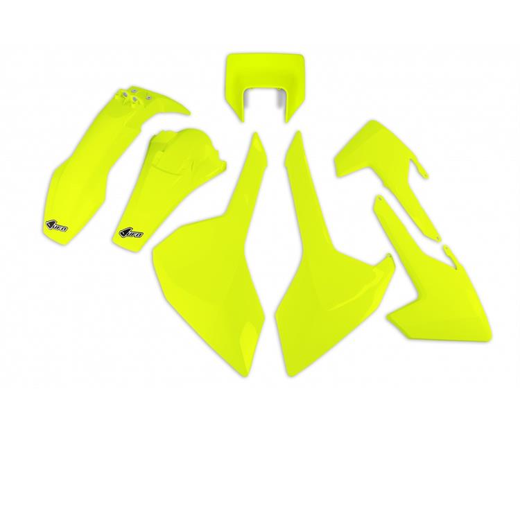 Kit plastiche Husqvarna 250 TE (17-19) - colore giallo fluo