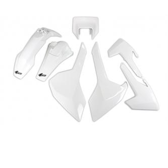 kit plastiche husqvarna 300 te 17 19 colore bianco