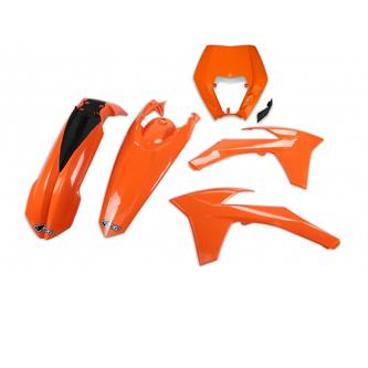 kit plastiche ktm 125 exc 12 13 colore arancione