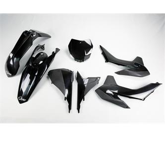 kit plastiche ktm 125 sx 13 15 colore nero