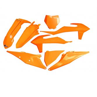 kit plastiche ktm 150 sx 19 colore arancione fluo