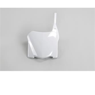 tabella portanumero anteriore honda crf 250 r 08 09 bianca