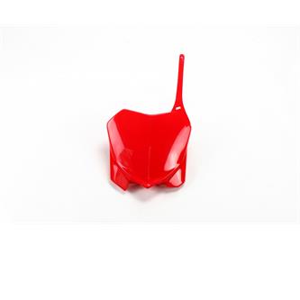 tabella portanumero anteriore honda crf 450 r 09 12 rossa