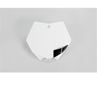 tabella portanumero anteriore ktm 125 sx 07 12 bianca