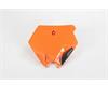 Tabella portanumero anteriore KTM 250 SX (2003-2006) Arancione in Plastiche