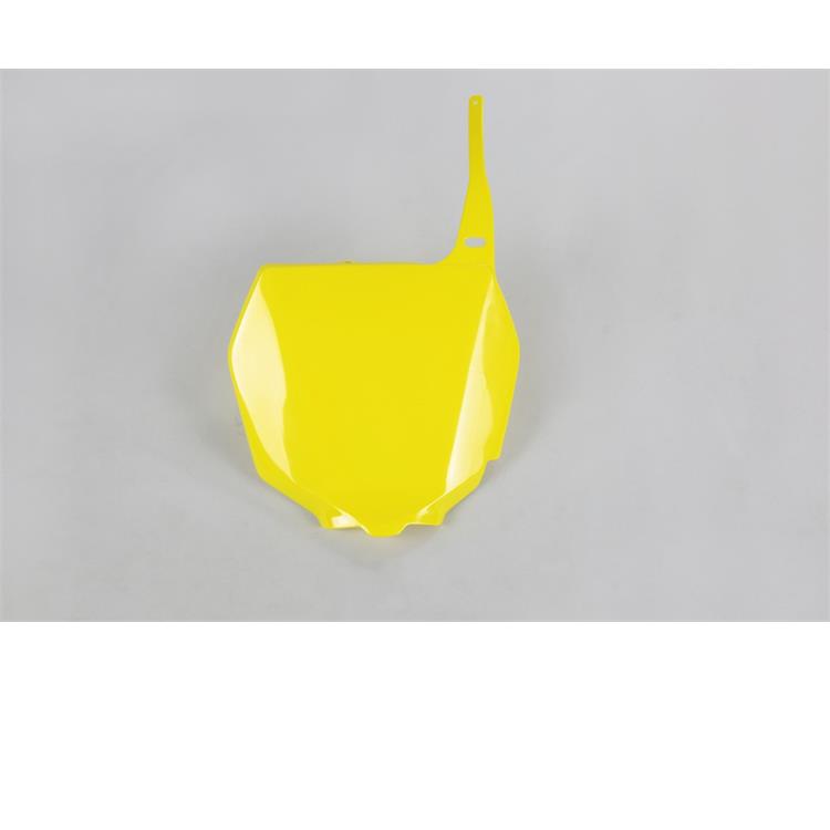 Tabella portanumero anteriore Suzuki RM 125 (01-12) Giallo
