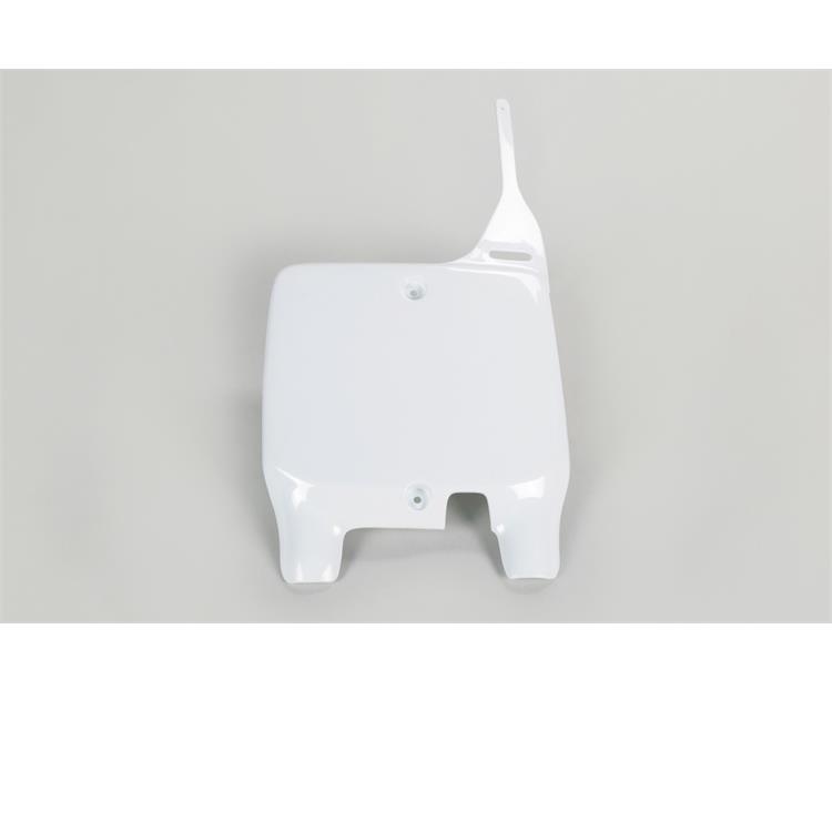 Tabella portanumero anteriore Suzuki RM 250 (1999-2000) Bianco