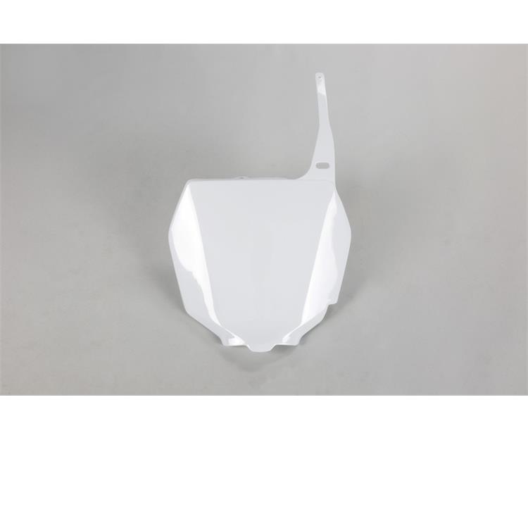 Tabella portanumero anteriore Suzuki RMZ 250 (2007-2009) Bianco