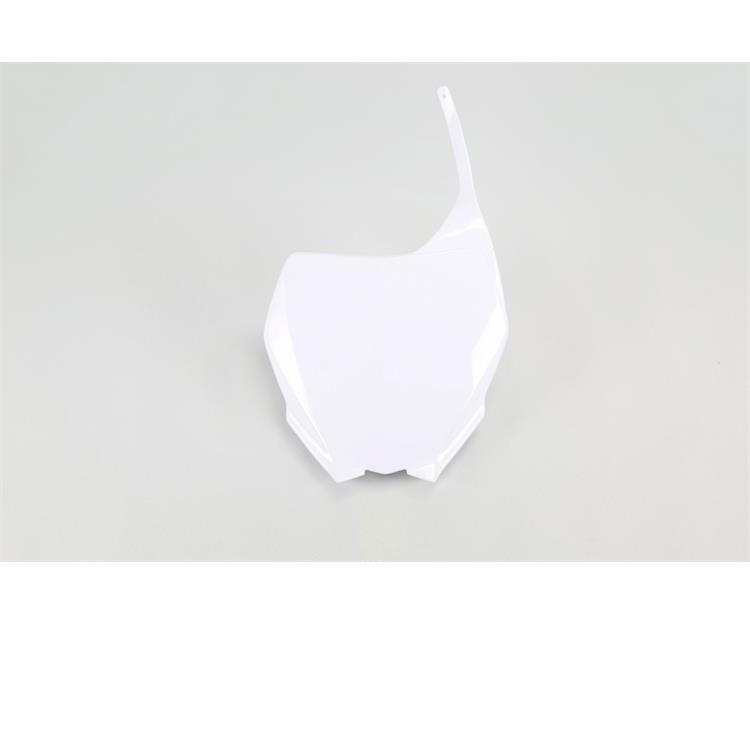 Tabella portanumero anteriore Yamaha YZ 250 F (2006-2014) Bianco