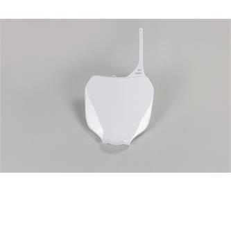 tabella portanumero anteriore yamaha yz 450 f 03 05 bianca