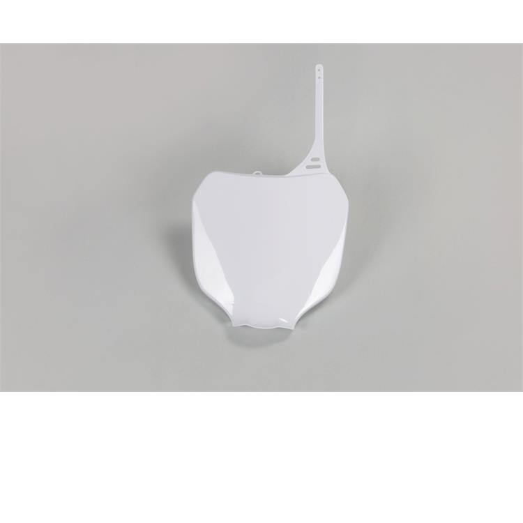 Tabella portanumero anteriore Yamaha YZ 450 F (2003-2005) Bianco