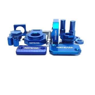 kit minuteria anodizzata husqvarna 125 te 14 16 blu