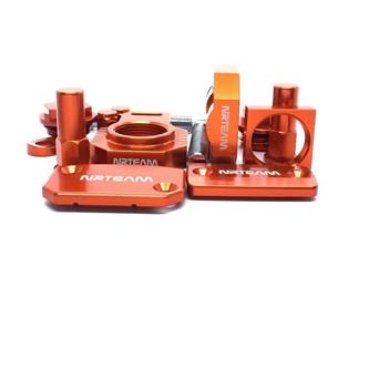 kit minuteria anodizzata ktm 150 sx 13 15 arancione
