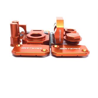 kit minuteria anodizzata ktm 250 exc 07 19 arancione