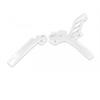 Protezioni telaio KTM 200 EXC (2012-2016) Bianco in Protezioni moto