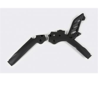 protezioni telaio ktm 250 exc f 12 16 nere