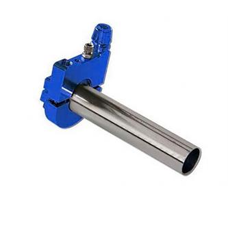 comando gas rapido pitbike alluminio cnc
