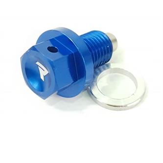 tappo scarico olio magnetico yamaha wr 450 f 06 18 blu