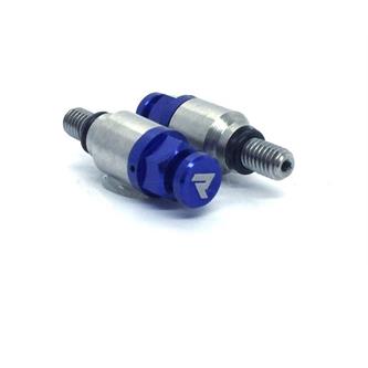 coppia sfiati forcella rapidi m5x08 blu