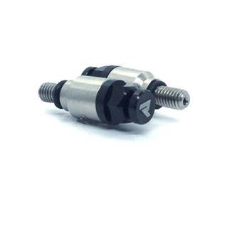 coppia sfiati forcella rapidi m5x08 neri