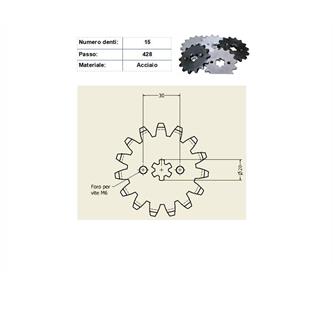 pignone 428 a20mm z17