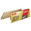 Catena DID 520 cross professionale senza O-RING 120 maglie - oro in Trasmissione