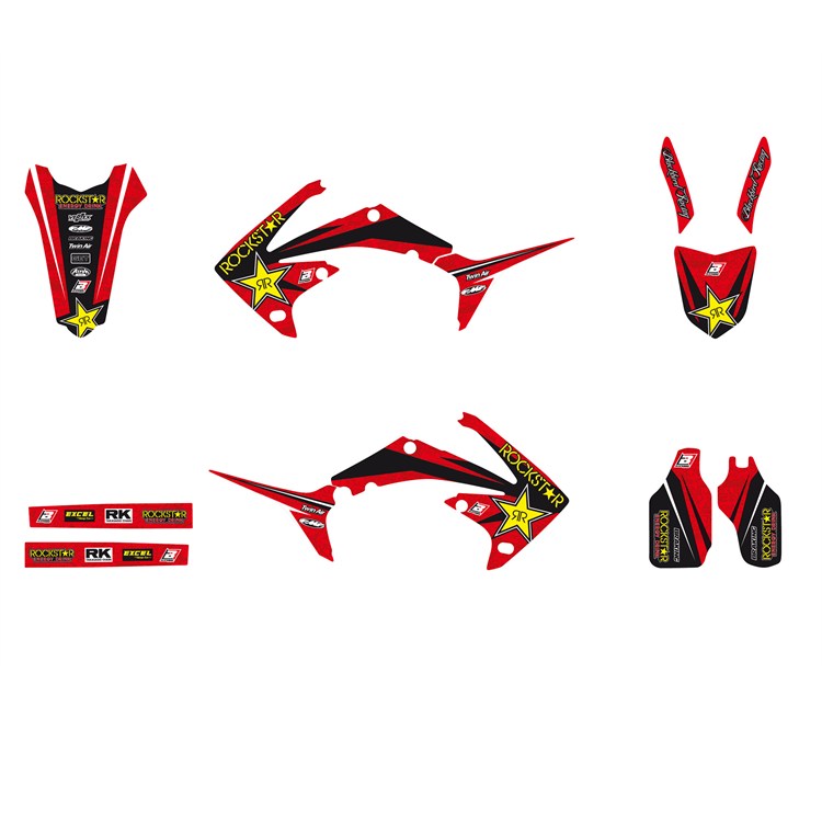 Kit grafiche Honda CRF 450 R (2009-2012) Rockstar Energy