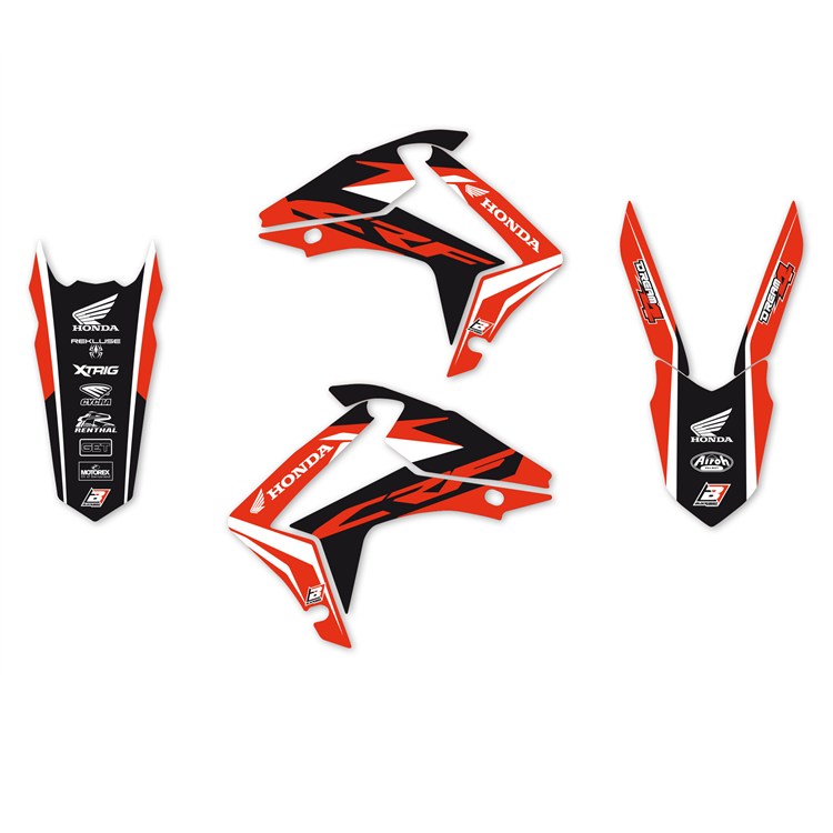 Kit grafiche Honda CRF 450 R (2013-2016) Dream 4