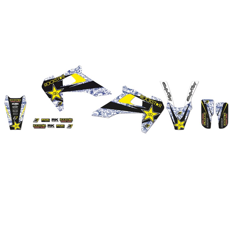 Kit grafiche Husqvarna 300 TE (2020) Rockstar Energy