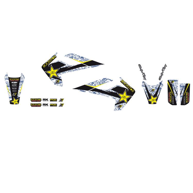 Kit grafiche Husqvarna 350 FE (17-19) Rockstar Energy