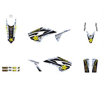 kit grafiche husqvarna 450 fc 14 15 rockstar energy