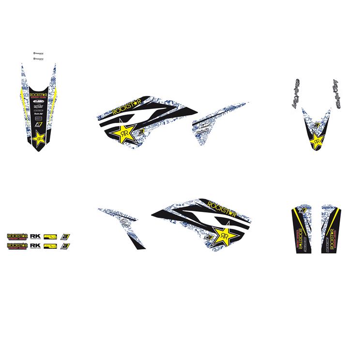 Kit grafiche Husqvarna 501 FE (2014-2016) Rockstar Energy